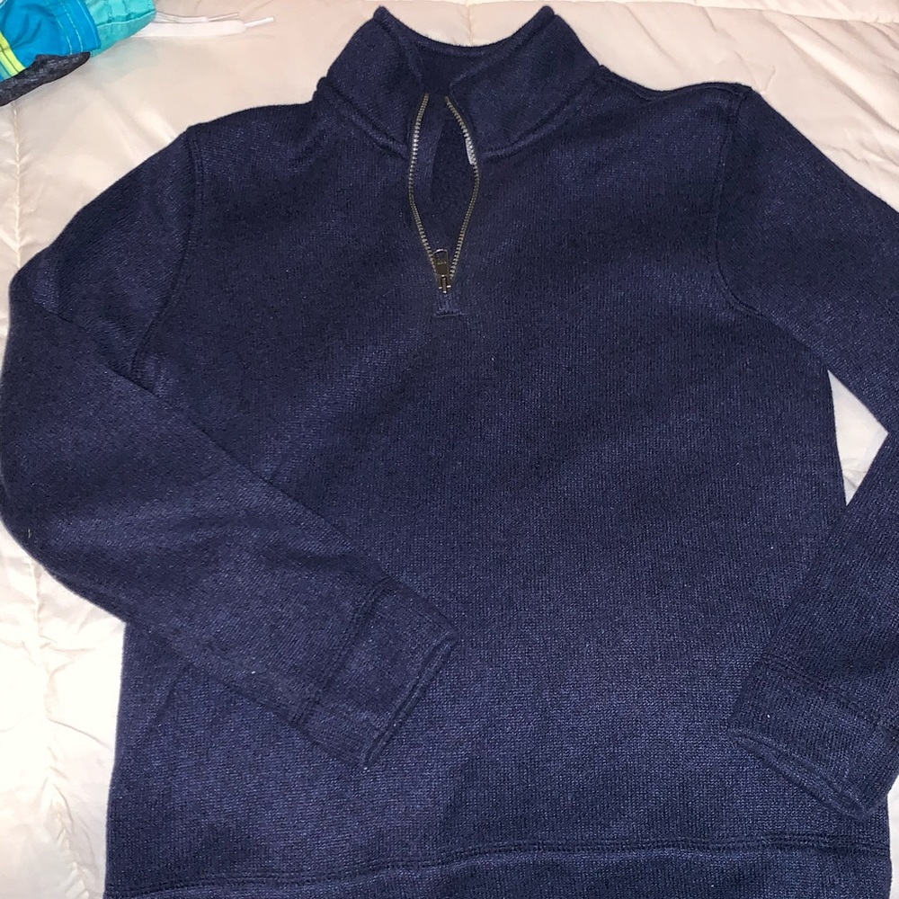 Old Navy- Navy Like new, zip pullover.sz8